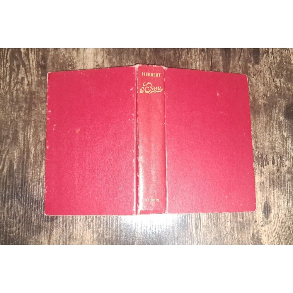 Dune by Frank Herbert 1965 book club edition hardcover no dust jacket Chilton